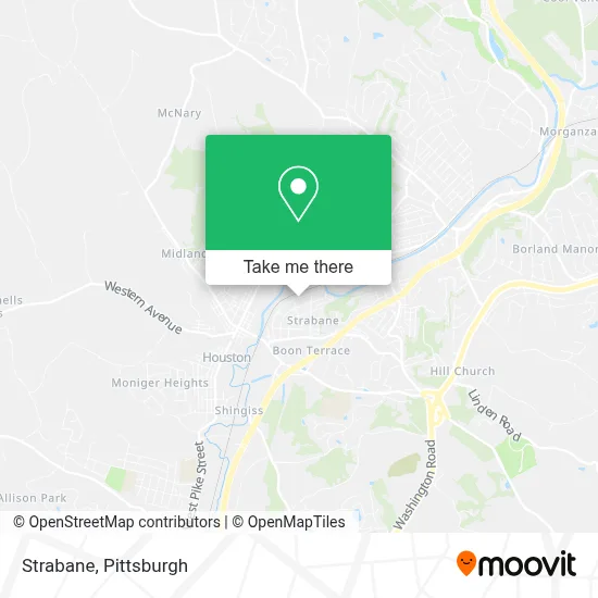 Strabane map
