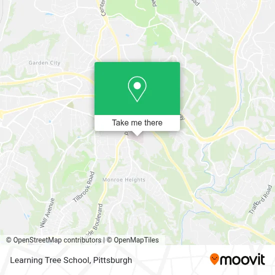 Learning Tree School map