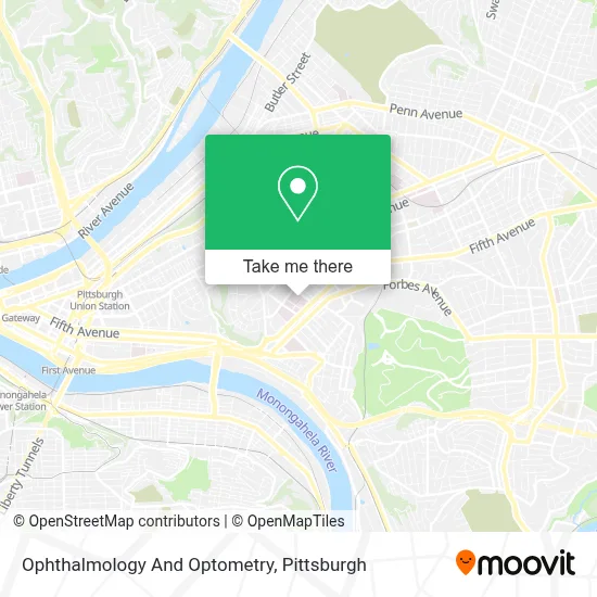 Ophthalmology And Optometry map