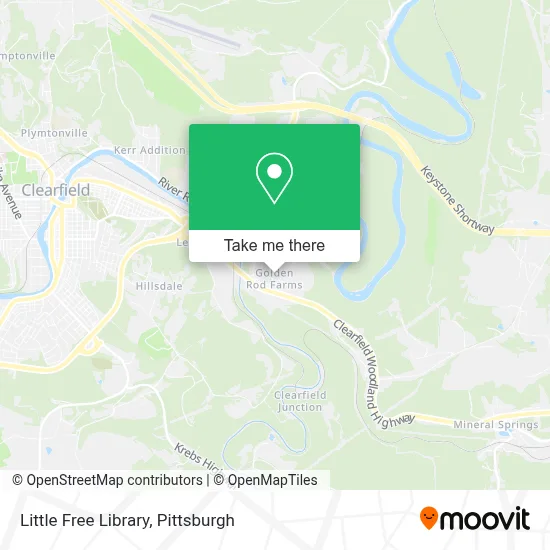 Little Free Library map