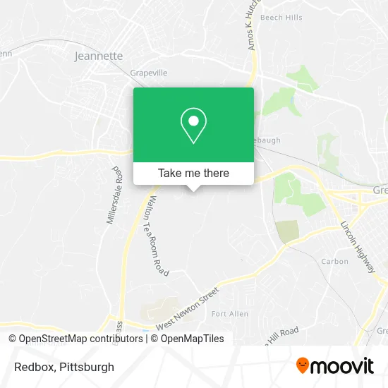 Redbox map