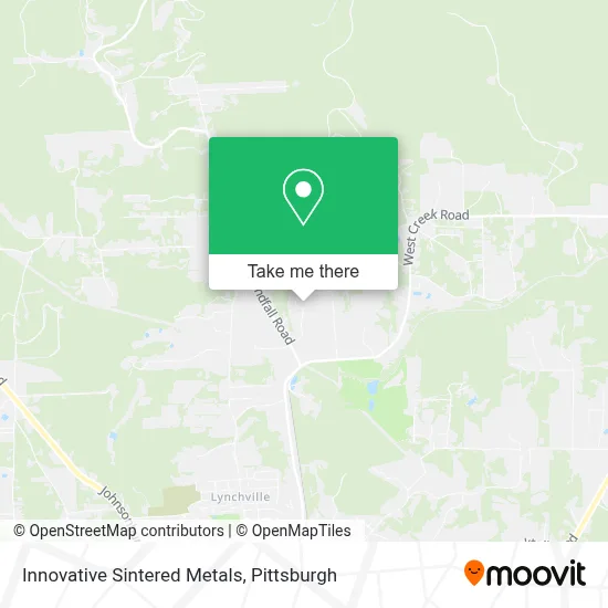 Innovative Sintered Metals map