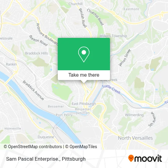 Sam Pascal Enterprise. map