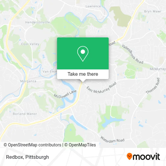 Redbox map