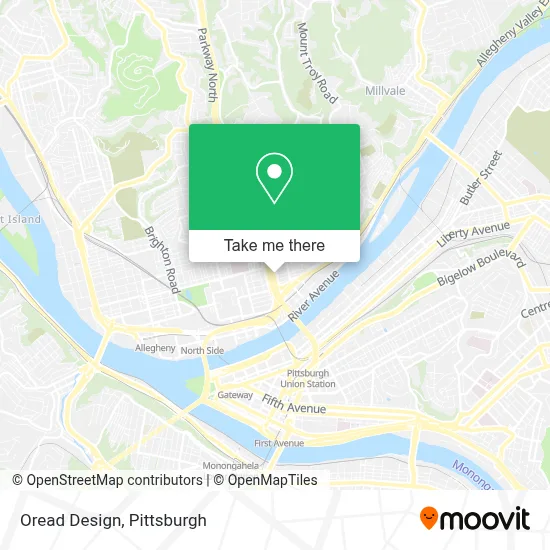 Oread Design map