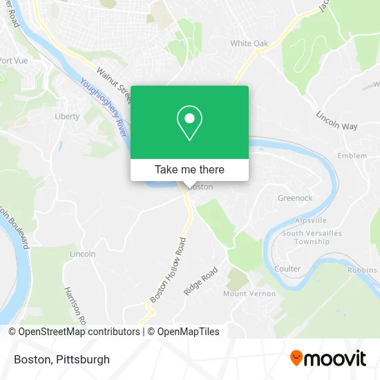 Boston map