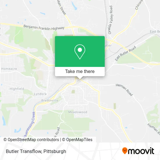 Butler Transflow map