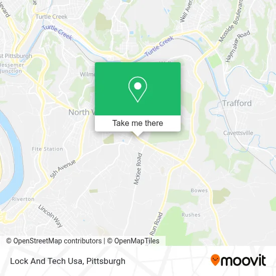Lock And Tech Usa map