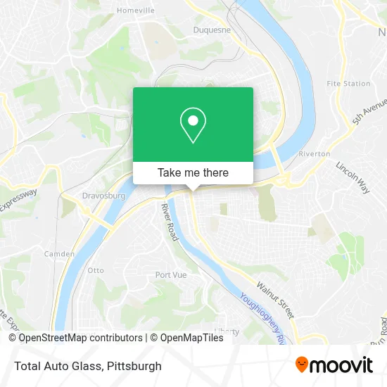 Total Auto Glass map