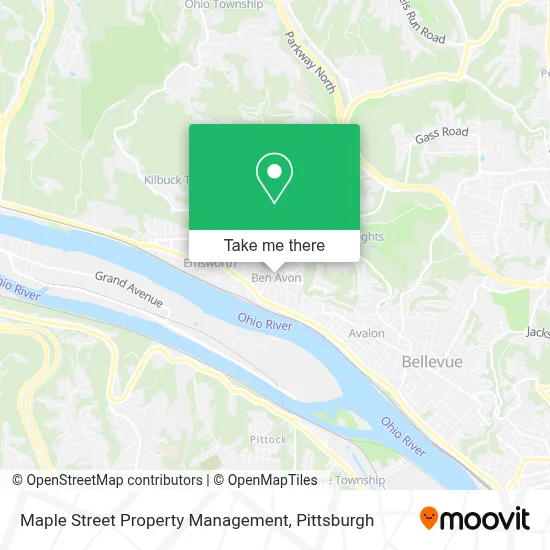 Maple Street Property Management map