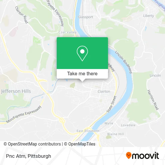 Pnc Atm map