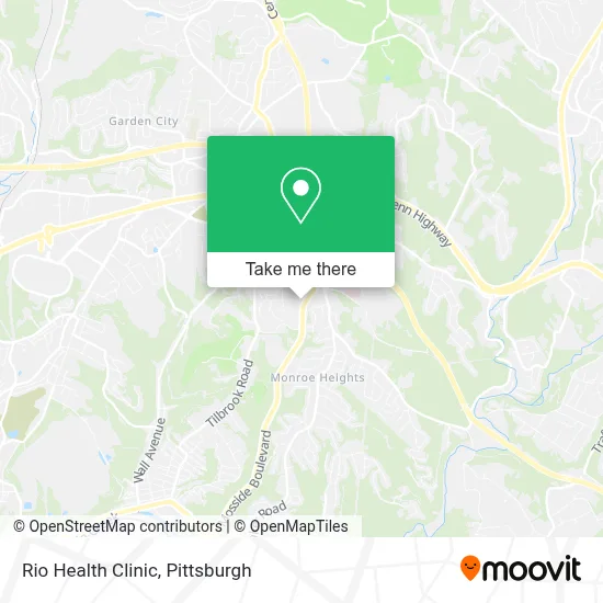 Rio Health Clinic map