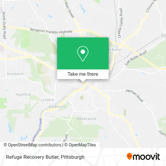 Refuge Recovery Butler map