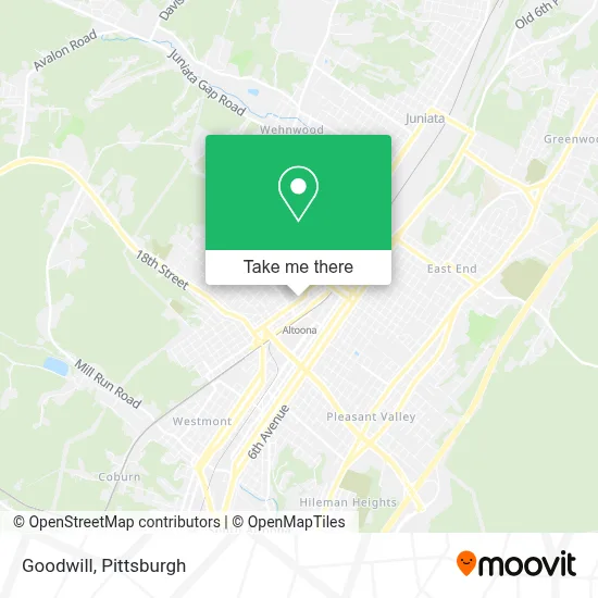 Goodwill map