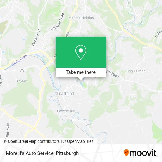 Morelli's Auto Service map