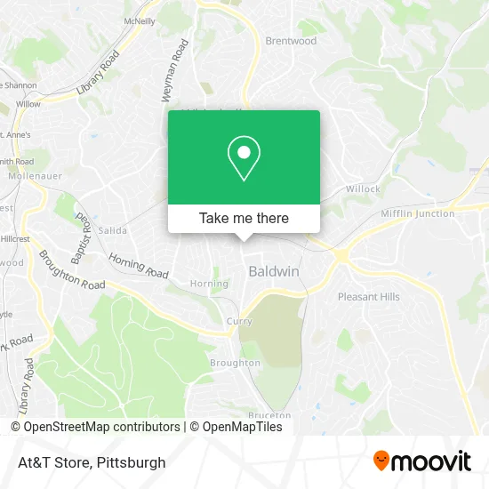 At&T Store map
