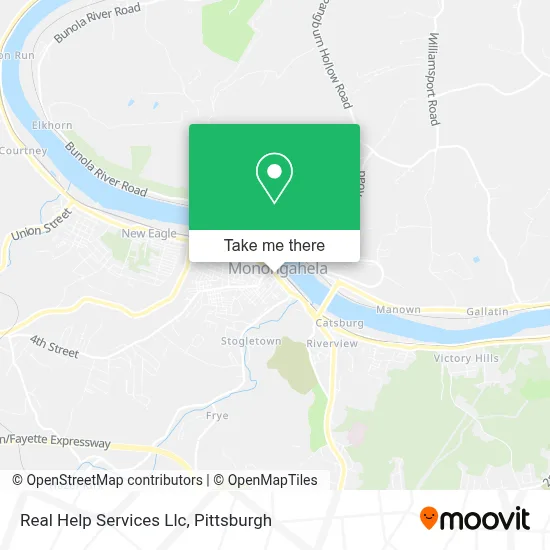 Real Help Services Llc map