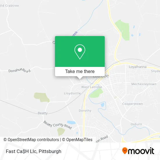 Fast Ca$H Llc map