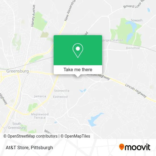 At&T Store map