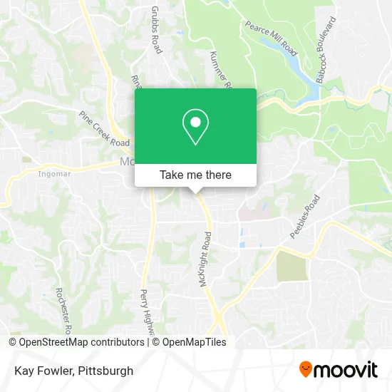 Kay Fowler map