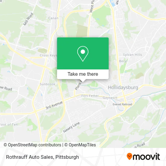 Rothrauff Auto Sales map