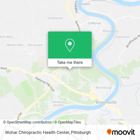 Wohar Chiropractic Health Center map