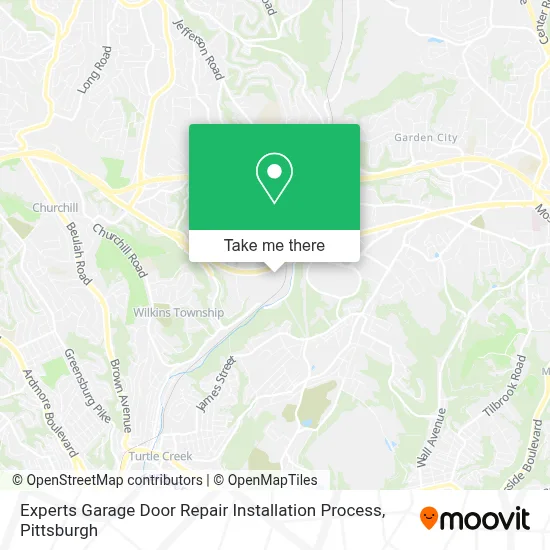 Experts Garage Door Repair Installation Process map