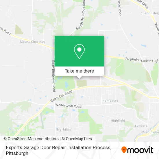 Experts Garage Door Repair Installation Process map