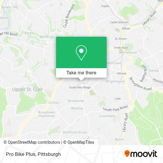 Pro Bike Plus map