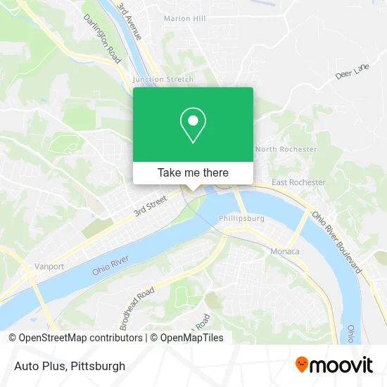 Auto Plus map