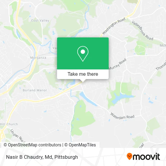 Nasir B Chaudry, Md map