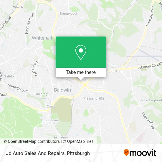 Jd Auto Sales And Repairs map