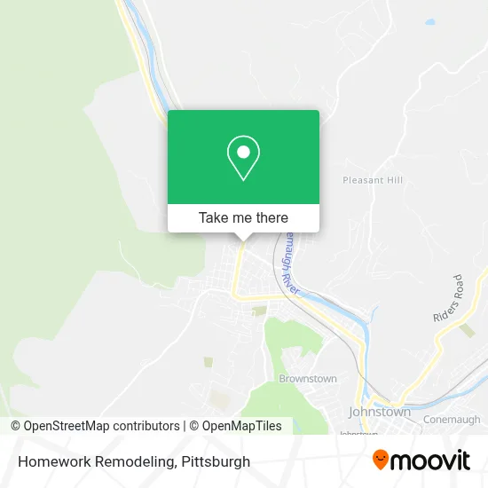Homework Remodeling map