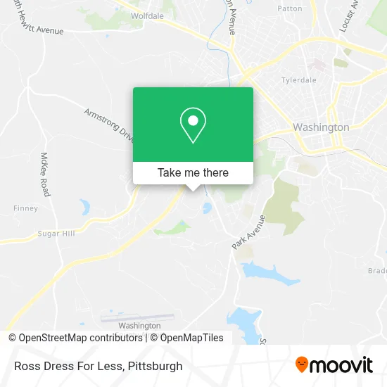 Ross Dress For Less map