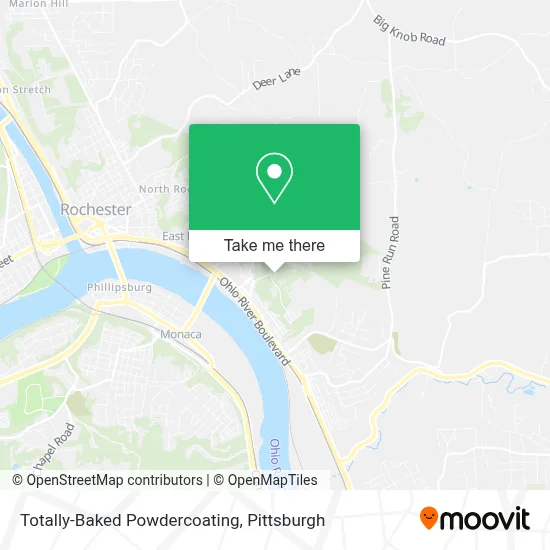 Totally-Baked Powdercoating map