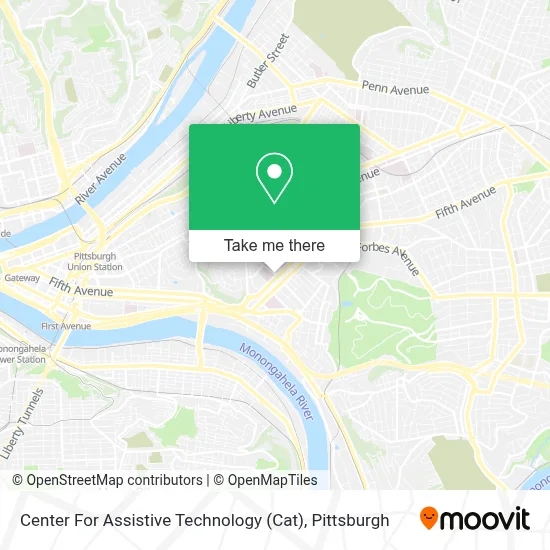 Center For Assistive Technology (Cat) map