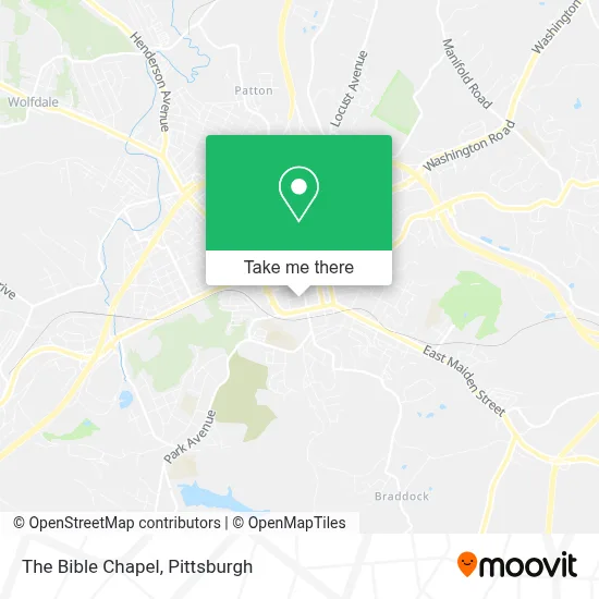 The Bible Chapel map