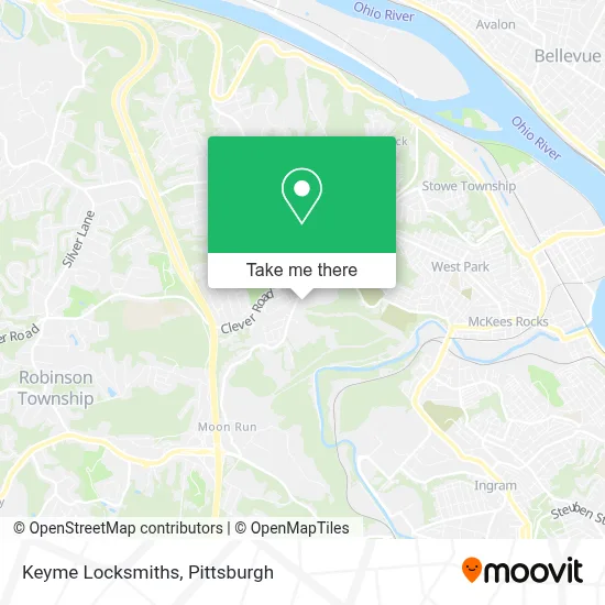 Keyme Locksmiths map