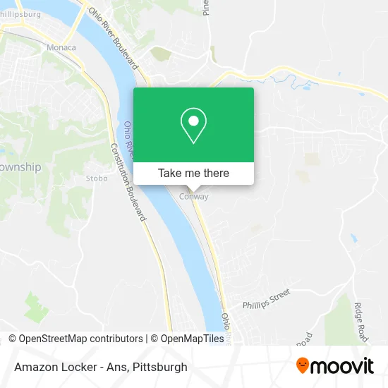 Amazon Locker - Ans map