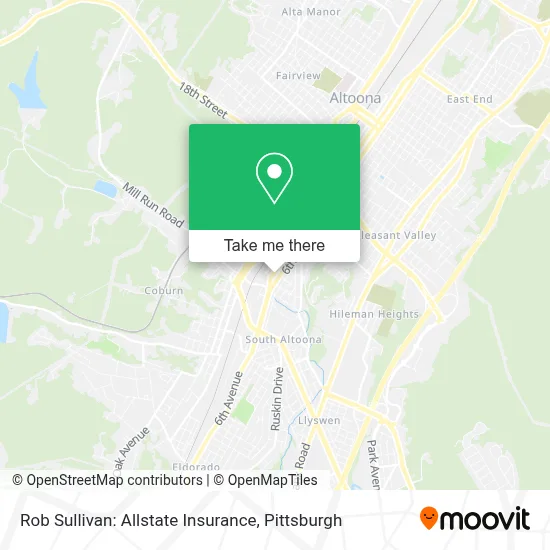 Rob Sullivan: Allstate Insurance map