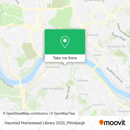 Haunted Homestead Library 2022 map
