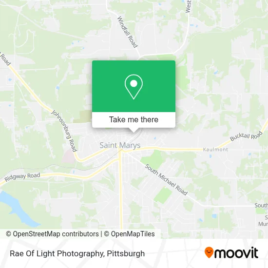 Rae Of Light Photography map