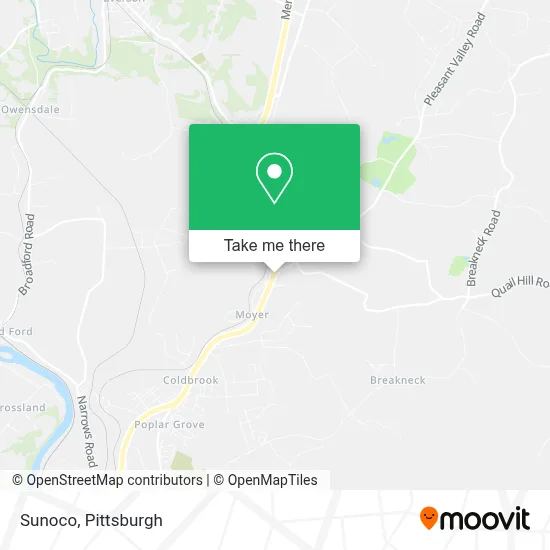 Sunoco map