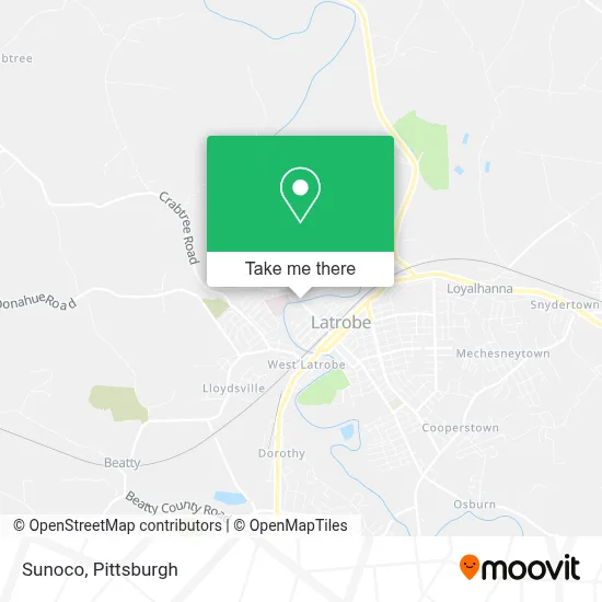 Sunoco map