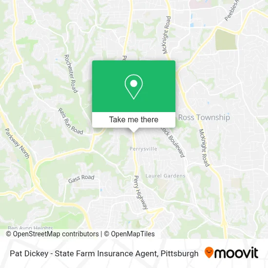 Pat Dickey - State Farm Insurance Agent map