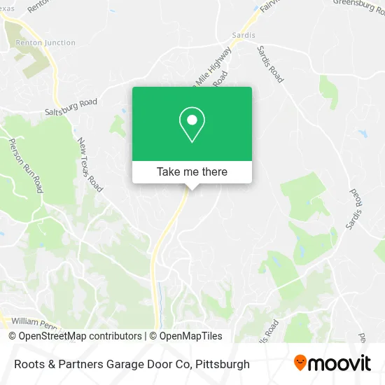 Roots & Partners Garage Door Co map