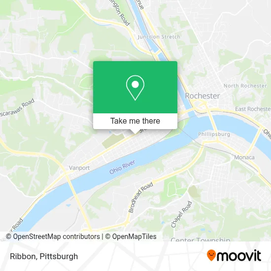 Ribbon map