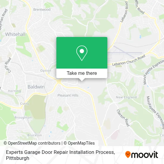 Experts Garage Door Repair Installation Process map