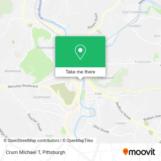 Crum Michael T map