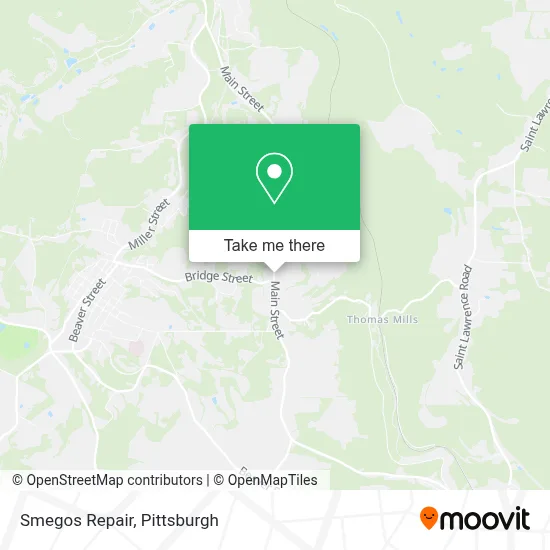 Smegos Repair map